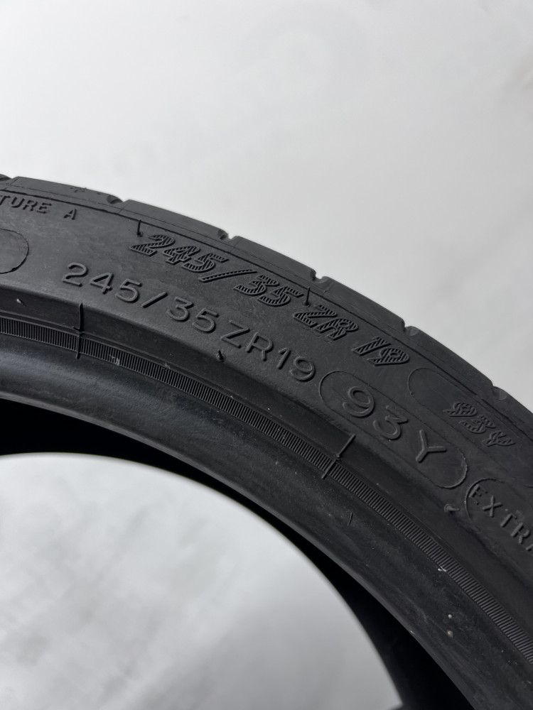 2шт літо 245/35/R19 2019р Michelin Pilot Super Sport