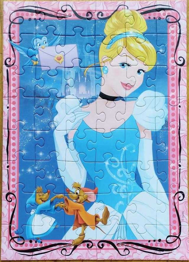 Puzzle 4w1 Księżniczki Disneya - Trefl