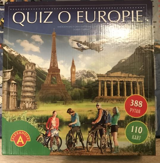 Gra rodzinna "Quiz o Europie" - Alexander