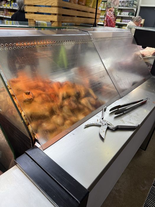 Vitrine alimentos quentes como nova