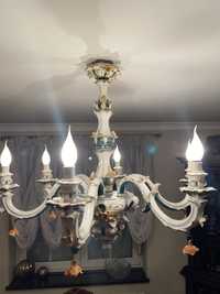 Lampa porcelanowa