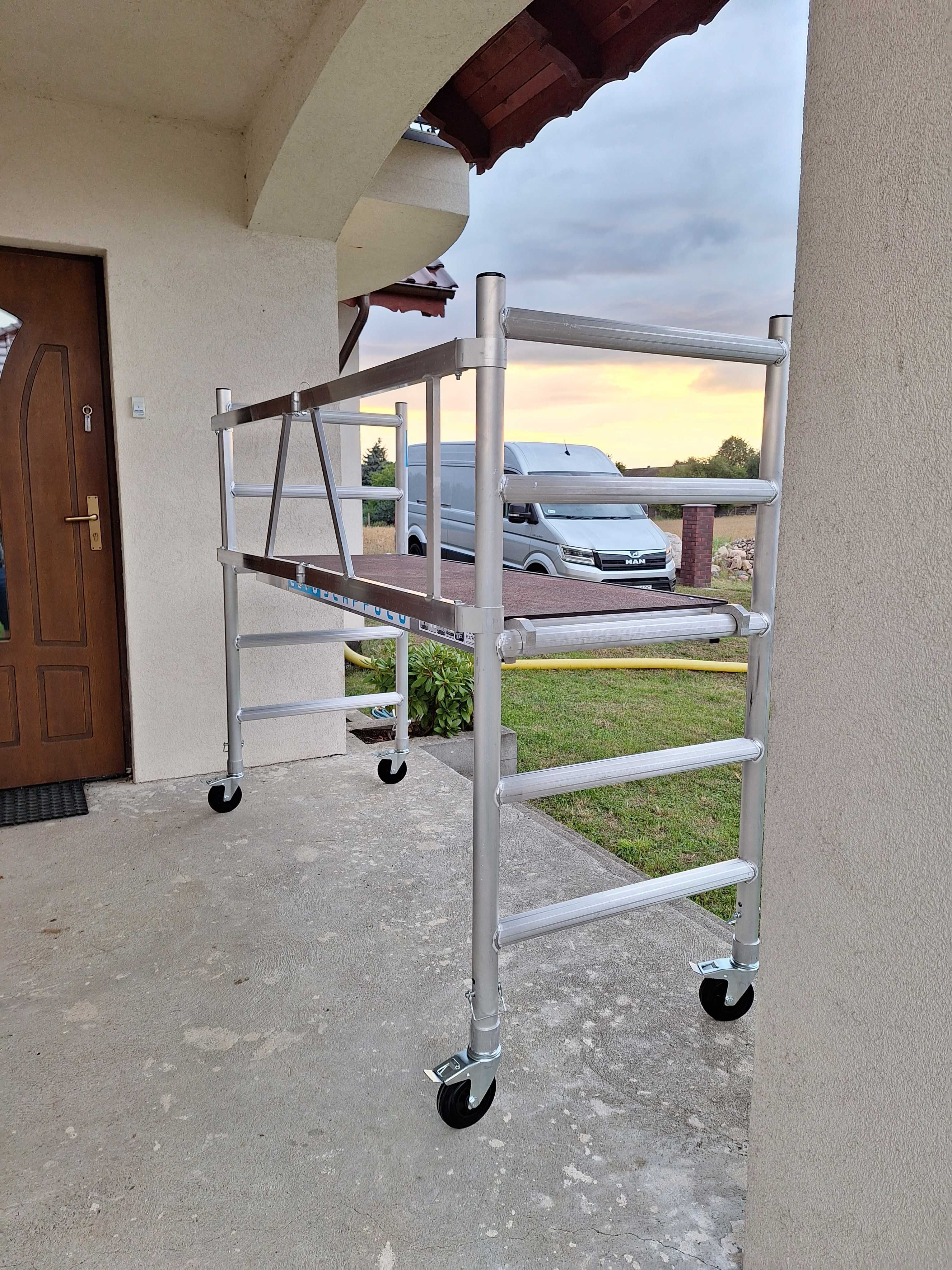 Rusztowanie aluminiowe jezdne EUROSCAFFOLD K2 2,6m