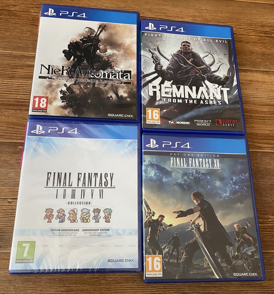 Sony PS4: Assassin’s Creed, Prince Persia, Remnant, Final Fantasy