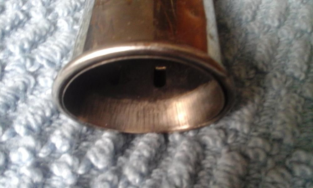 ponteira de escape universal em inox (oportunidade)