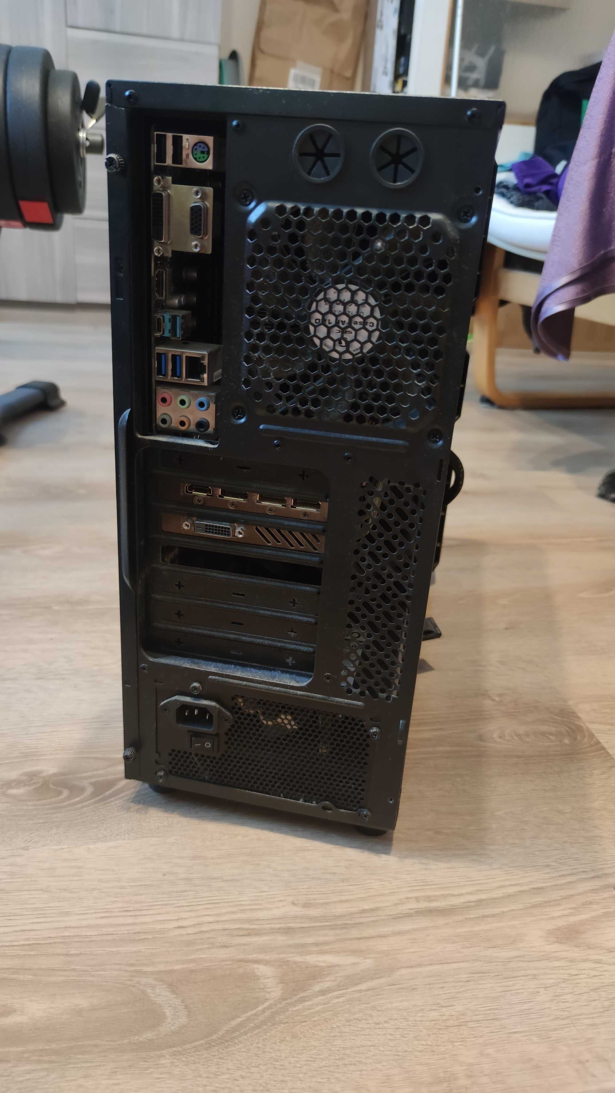 Komputer - Ryzen 5 1600, RX 580 8GB, RAM 8GB DDR4 3000MHz CL16