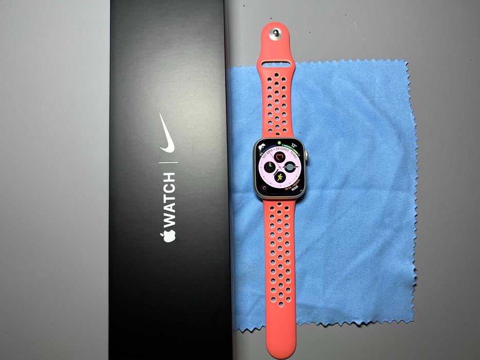 Apple Watch 7 45mm GPS Nike Gwarancja 13.01.2023