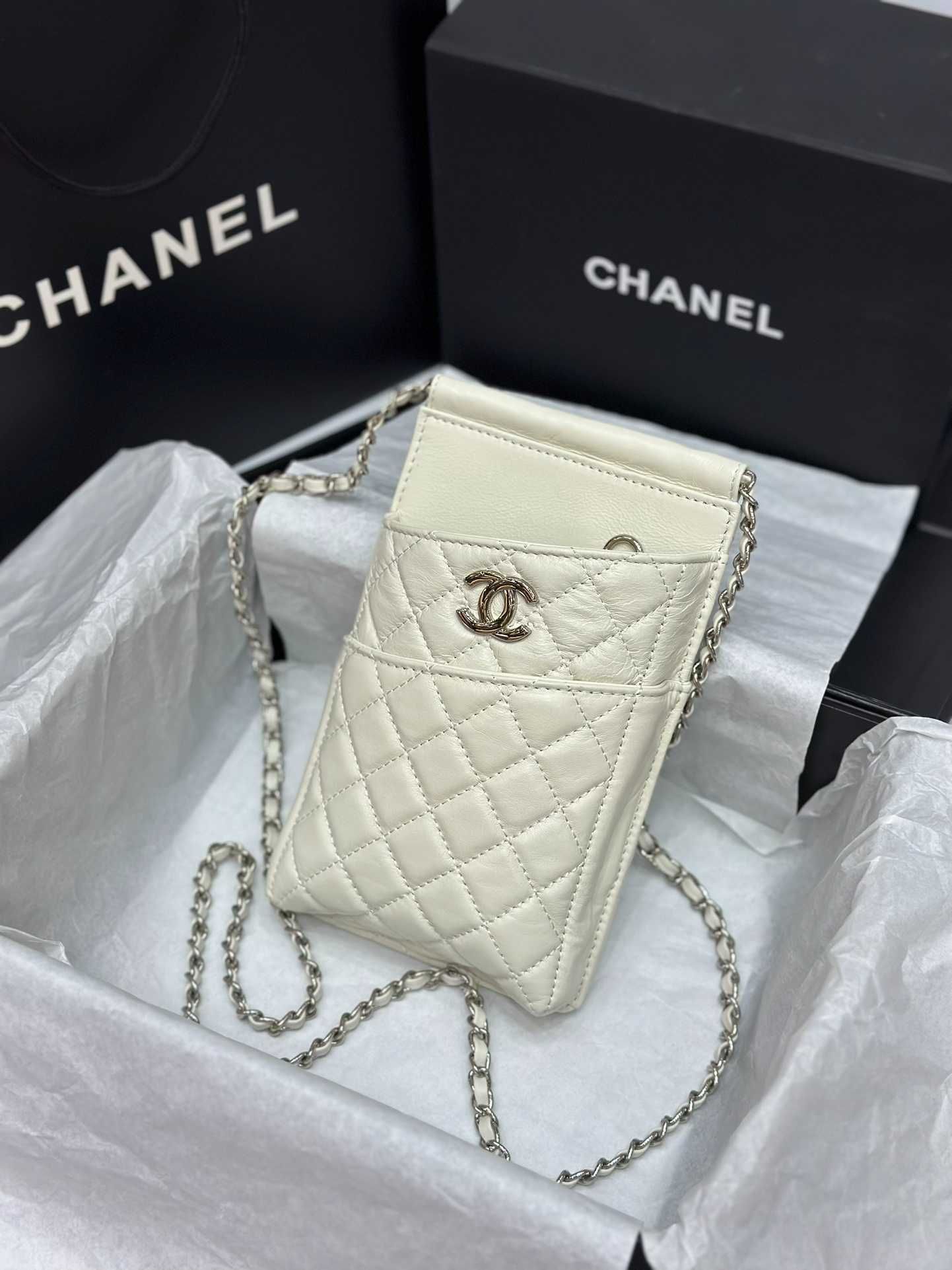 Bolsa de crossbody para mulher Chanel