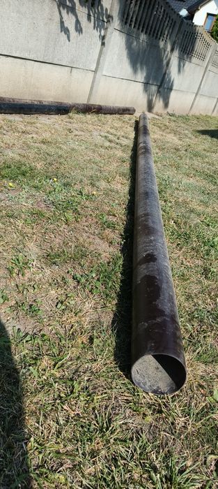 Rynna rura spustowa 100mm brąz brązowa 4 metry