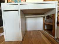 Ikea biuro Micke 105x50 białe
