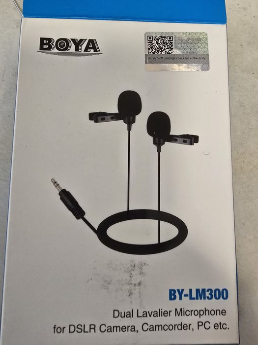 Петличний мікрофон BOYA LM300