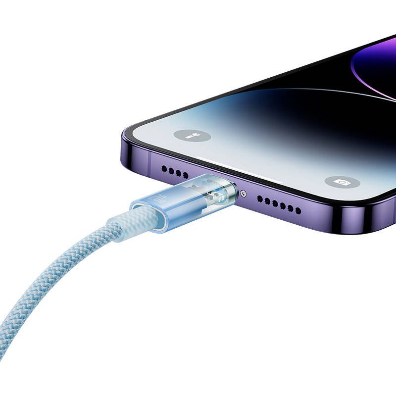 Kabel szybko ładujący Baseus USB-C do Lightning  Explorer Series 1m,