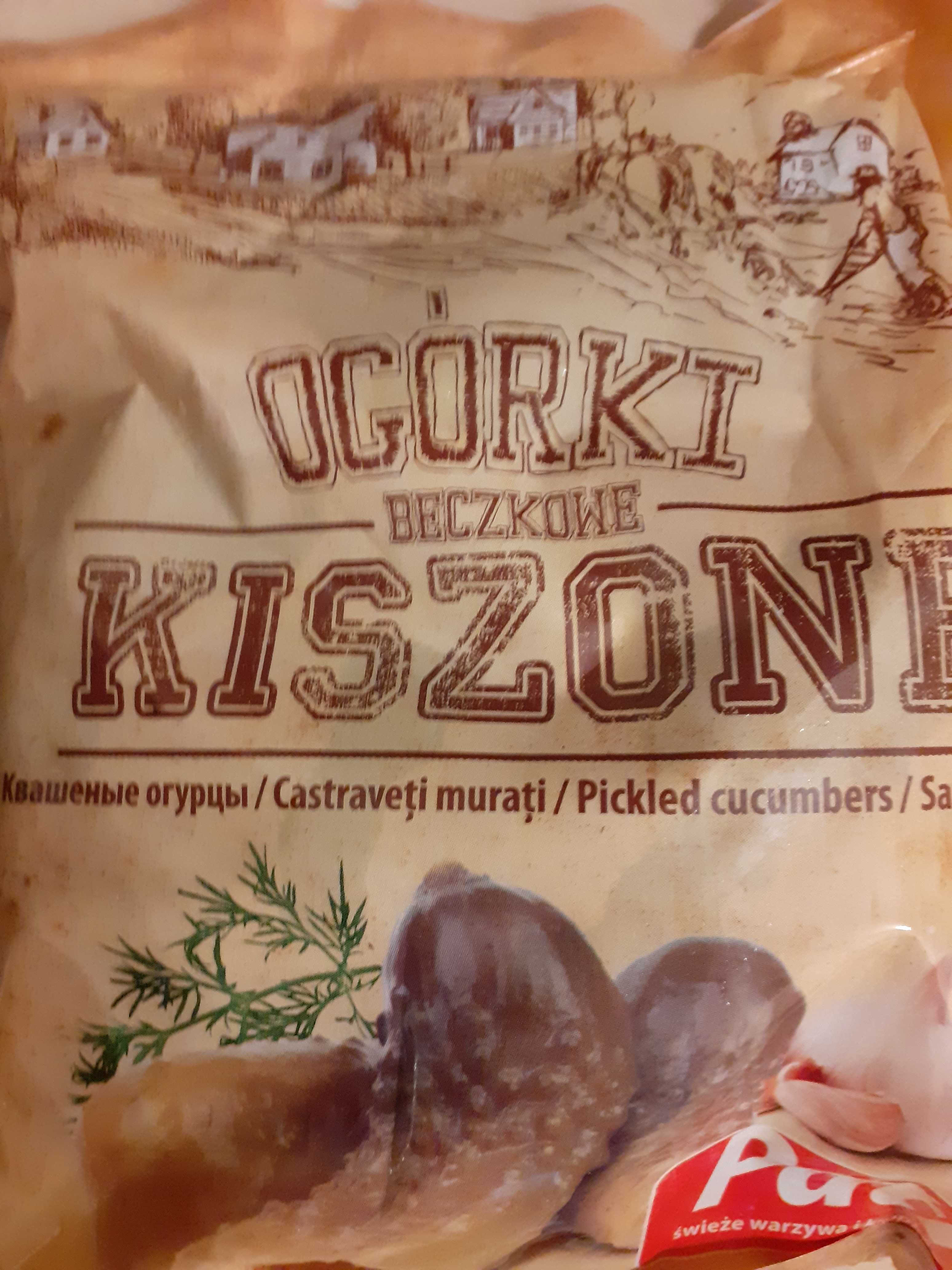 Ogórki kiszone naturalnie paczkowane dostawa gratis promocja