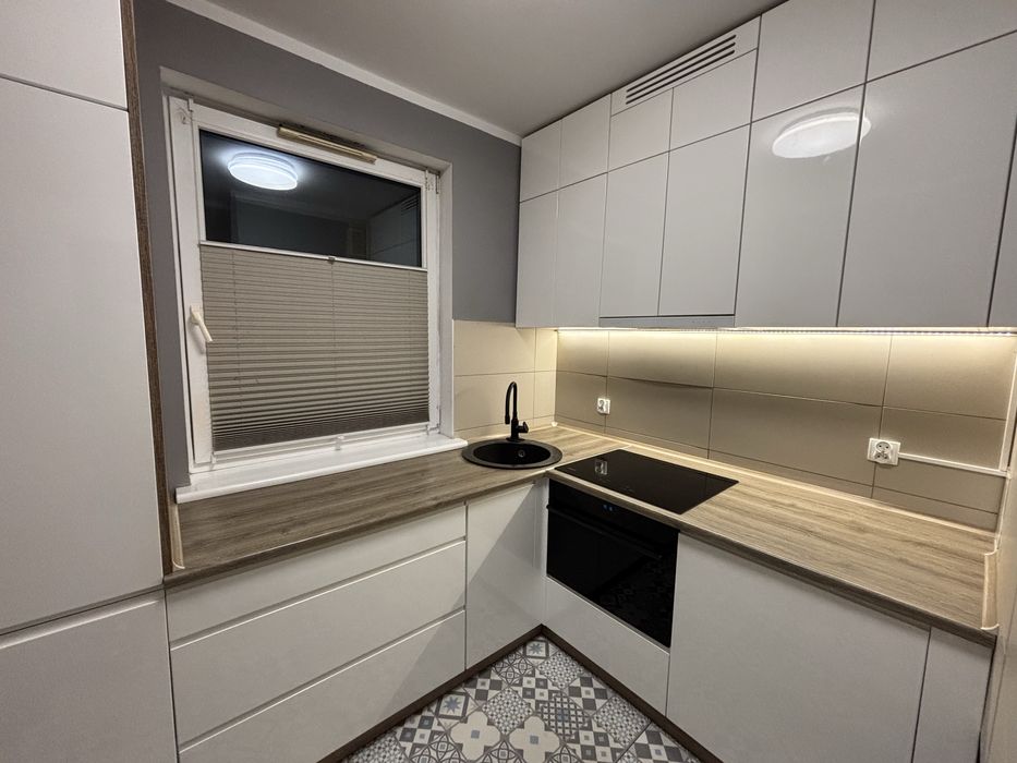 Kuchnia w zabudowie razem z AGD