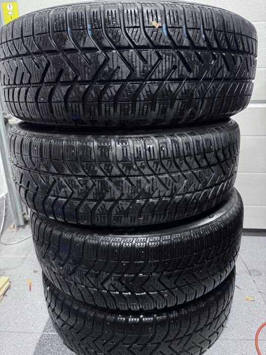 4 Koła zimowe 15 cali skoda rapid, fabia, vw itp, et38 6Jx 15H2