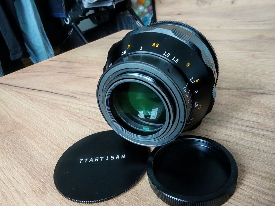 TTartisan 75/1.5 m42 biotar replika, stan igła