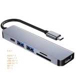 USB C хаб to 4K hdmi-совместимый usb 3.0 2.0 Type C pd док-станция