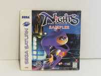 Sega Saturn Nights Into Dreams Sampler NTSC novo selado