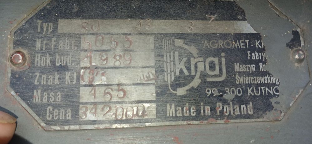 Sprzedam siewnik poznaniak