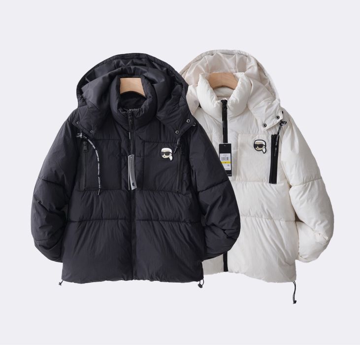 Жіночий пуховик куртка зимовий Karl Lagerfeld