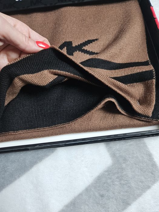 Zestaw czapka i szalik Michael Kors, oryginalny