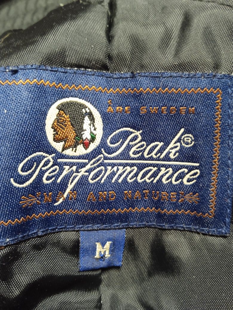 Spodnie męskie ocieplane narciarskie firmy peak performance