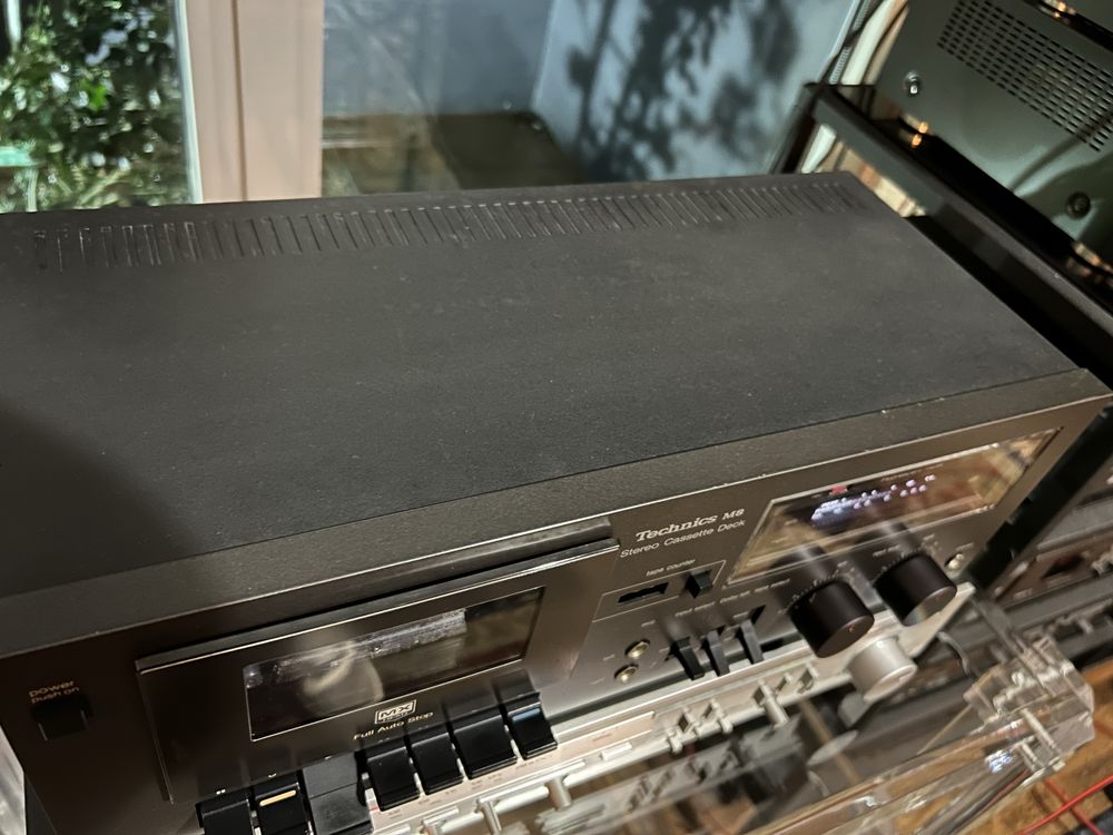 Deck de cassetes Technics M8, em otimo estado, todo revisto.