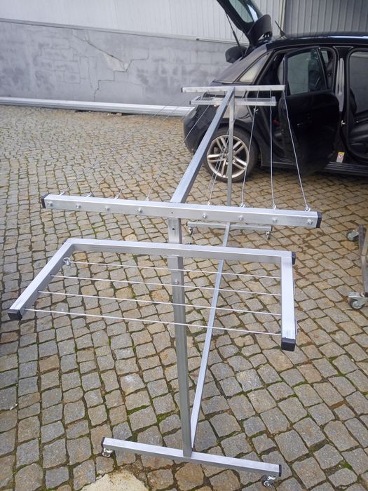Estendais novos galvanizados com rodas, apartir de 80€