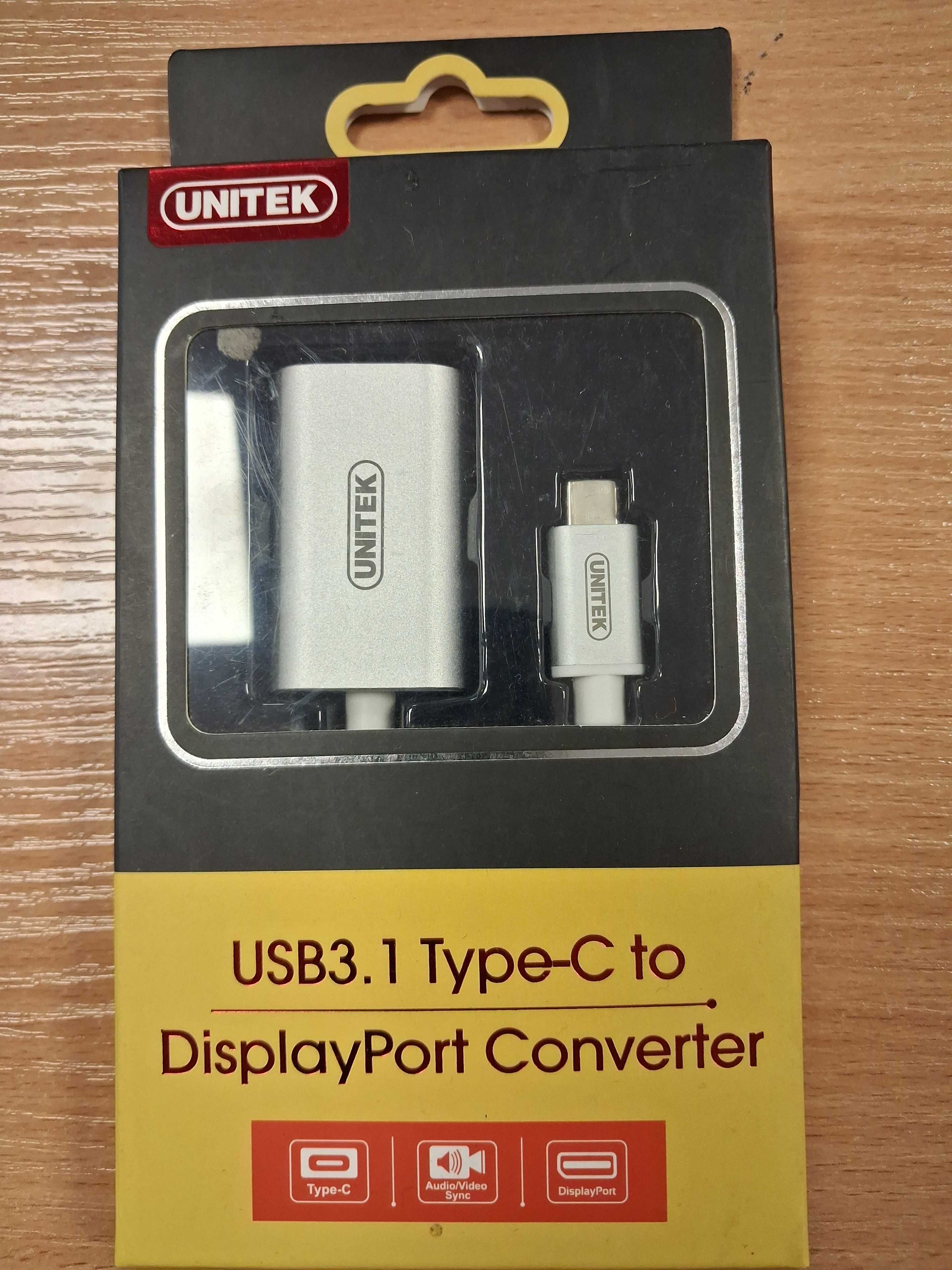 Unitek Adapter USB-C - DisplayPort (Y6317)