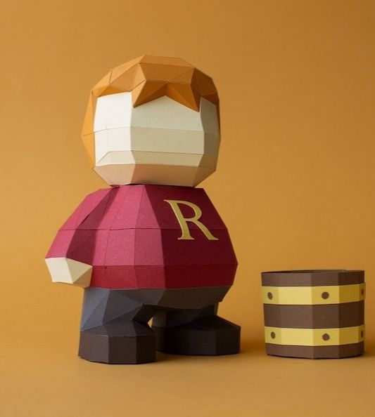 Papercraft Modelos 75, 78, 151, 245 e 246 - Harry Potter