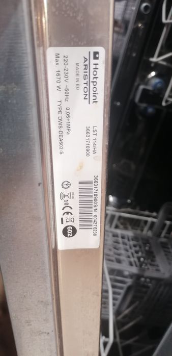 zmywarka hotpoint ariston LST114 Ha