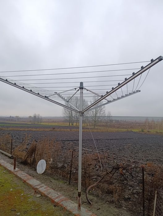 Сушка вулична алюмінієва для одягу