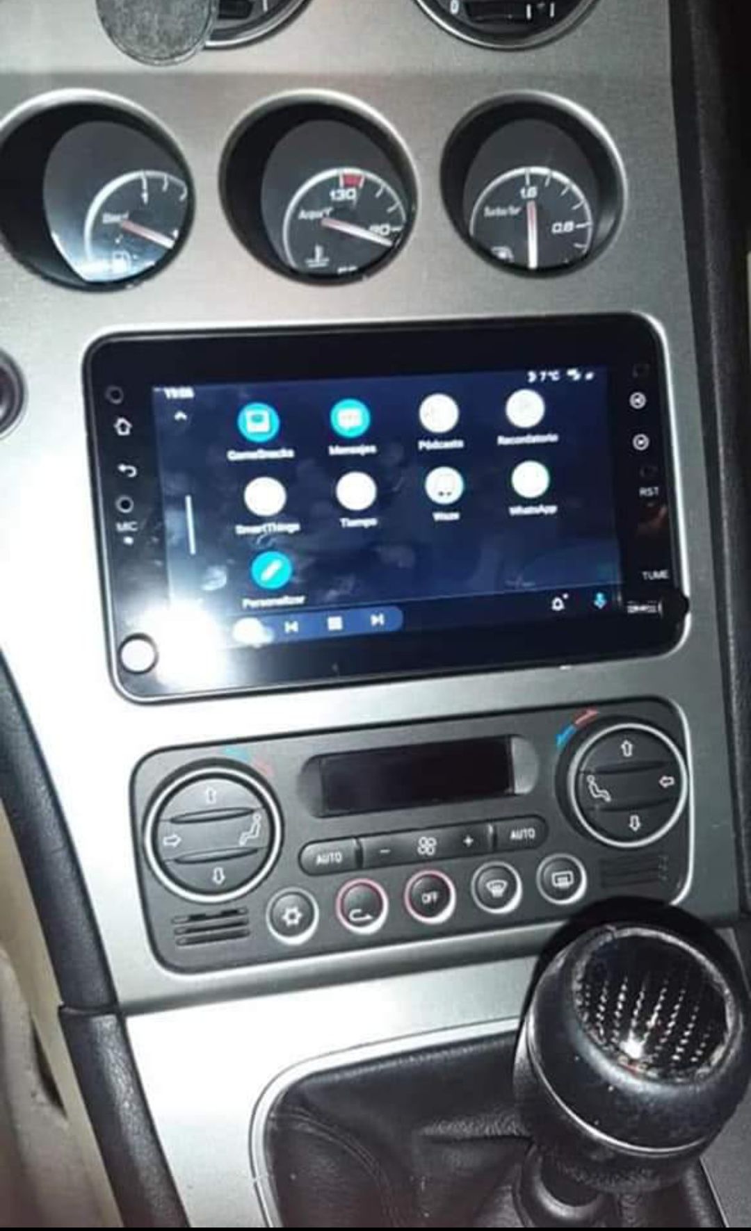 Rádio Android 12 com GPS Alfa Romeo 159,Brera, Sportwagon (Artigo Novo