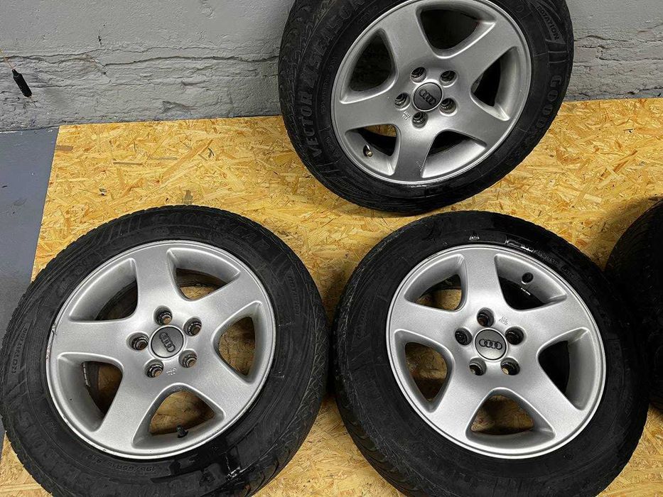 Felgi aluminiowe 4 szt 5x112 7jx15 et35 fi57,1 vw audi skoda seat