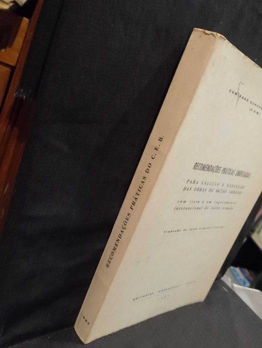 Betão Armado 1967 Recomendações práticas unificadas