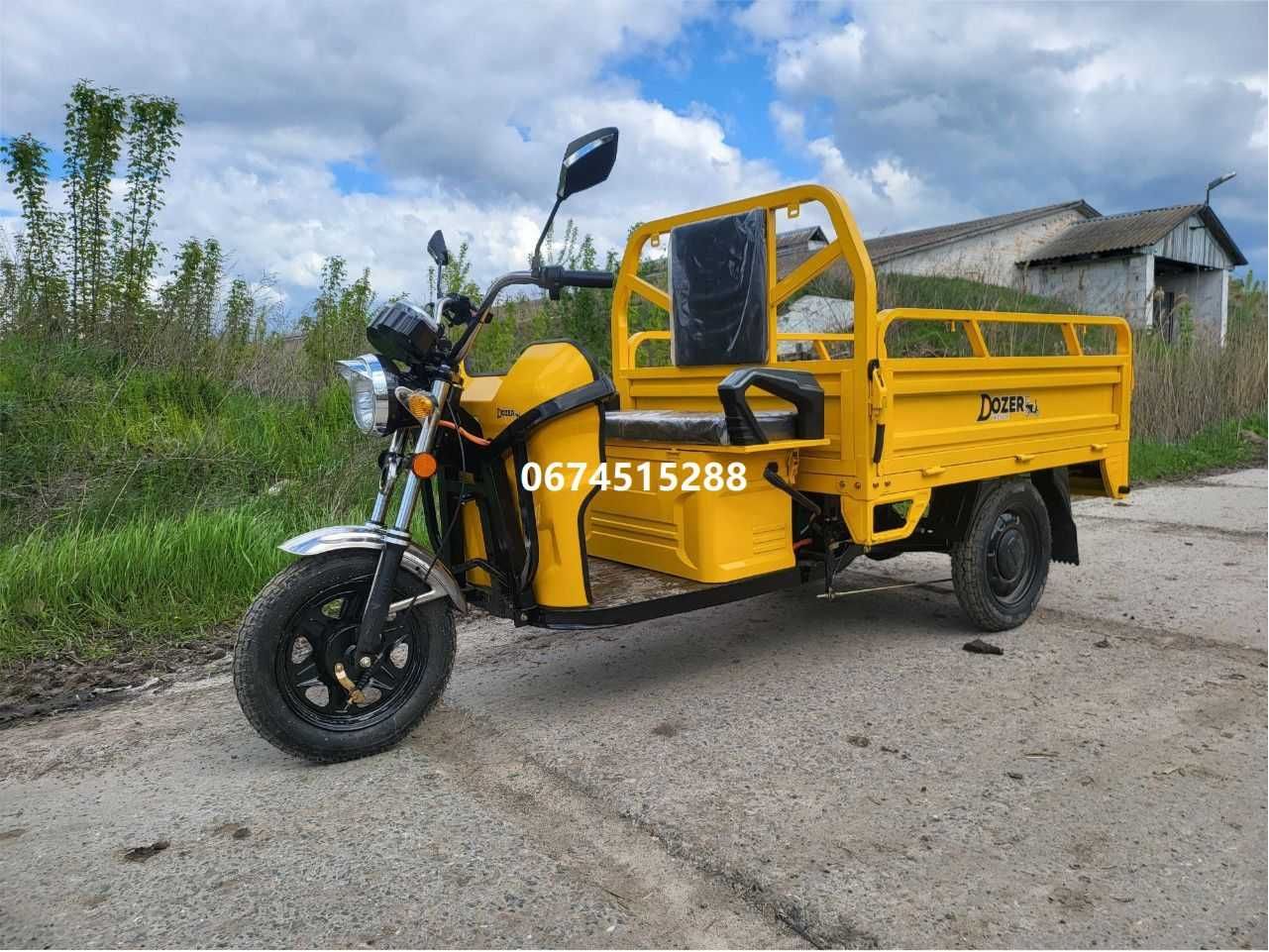 Триколісний Електроскутер DOZER MODEL 2 Дозер доставка безкоштовна