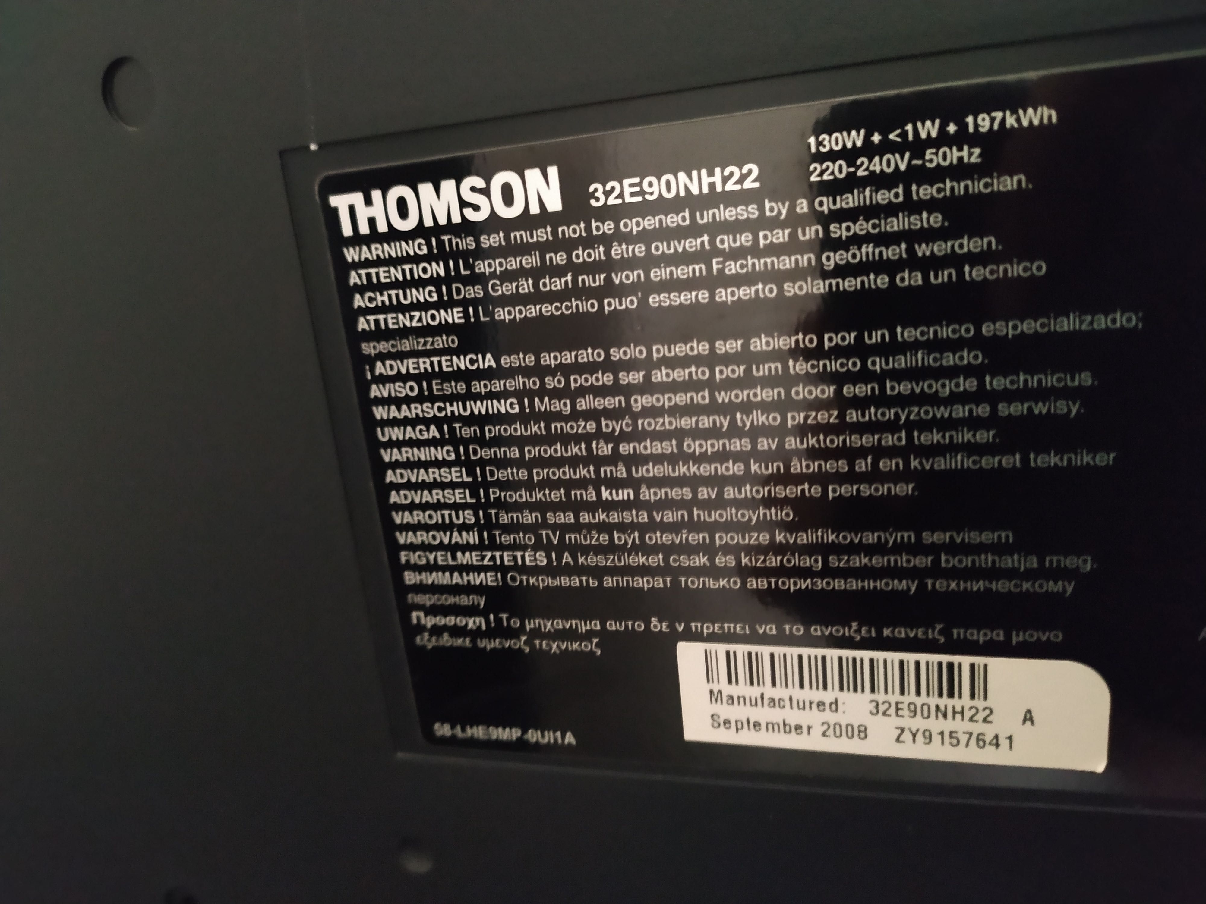 TV Thomson LCD 32 polegadas