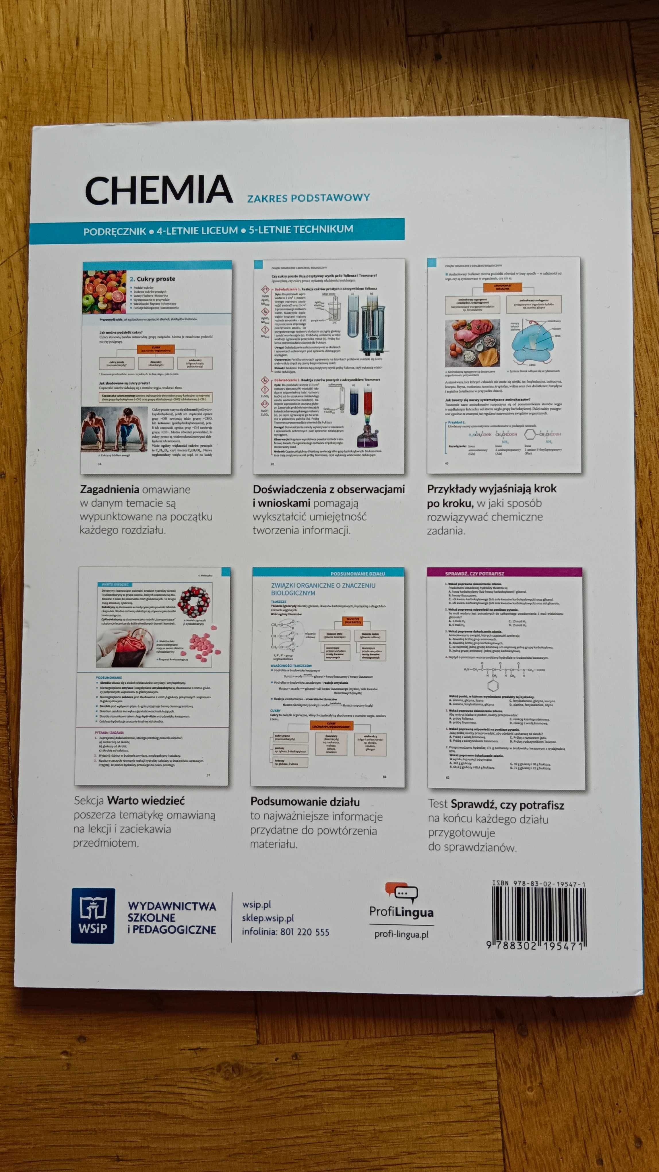 Chemia 3, WSiP, zakres podstawowy - liceum i technikum