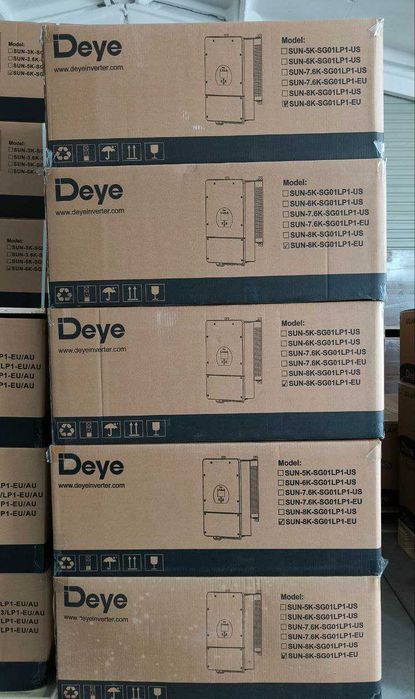 Гібридний інвертор Deye SUN-8K-SG01LP1-EU