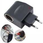 PRZEJŚCIÓWKA ADAPTER AC 230V - GNIAZDO Zapalniczki DC 12V Przetwornica