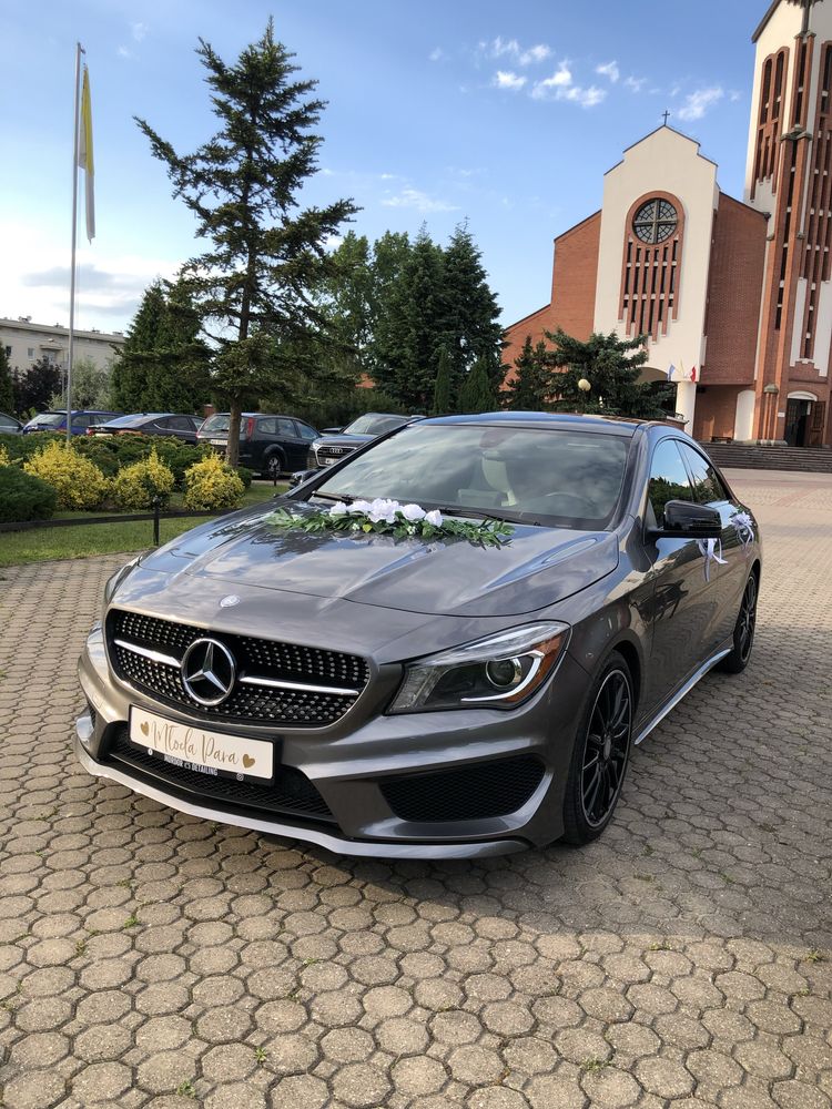 Auto do ślubu mercedes CLA