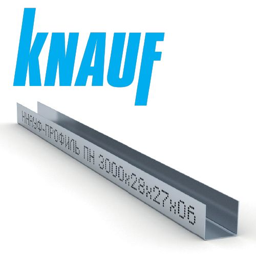 Профиль Knauf 0,6мм CD, UD, CW, UW, (все размеры)
