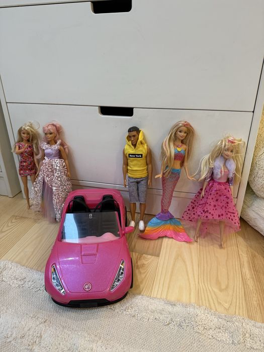 Barbie zestaw / auto , ken , lalki Barbi