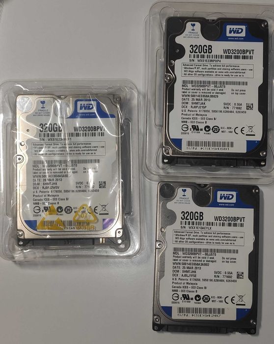 Жёсткий диск HDD 2,5" для ноутбука