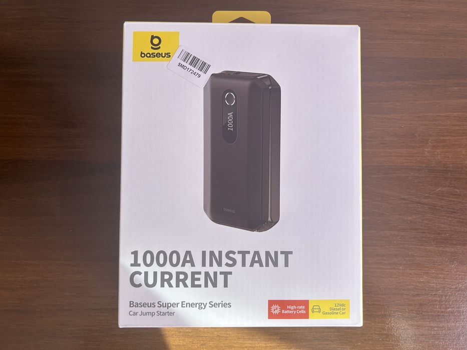 Пускозарядний пристрій Baseus Air Car Jump Starter 3в1 10000 mАh