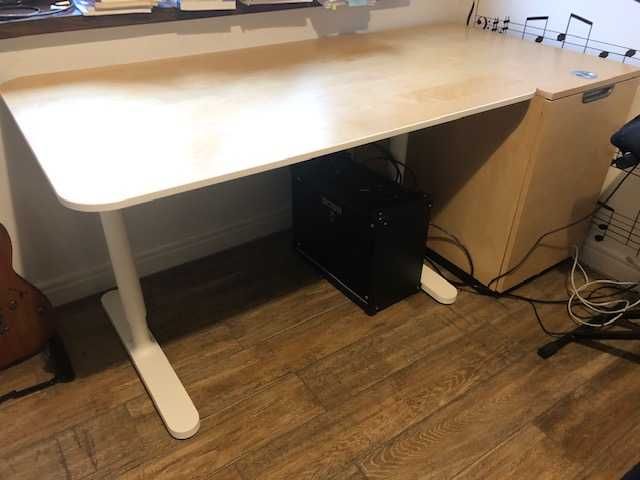 biurko Ikea + dostawka