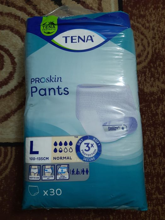 Pieluchomajtki Tena, rozmiar L - 45 sztuk