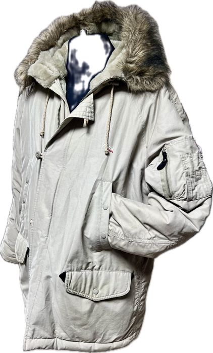 Куртка Schott N-3B Аляска (alpha industries), размер M/L.