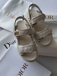 Босоніжки Dior Sandals Premium Beige