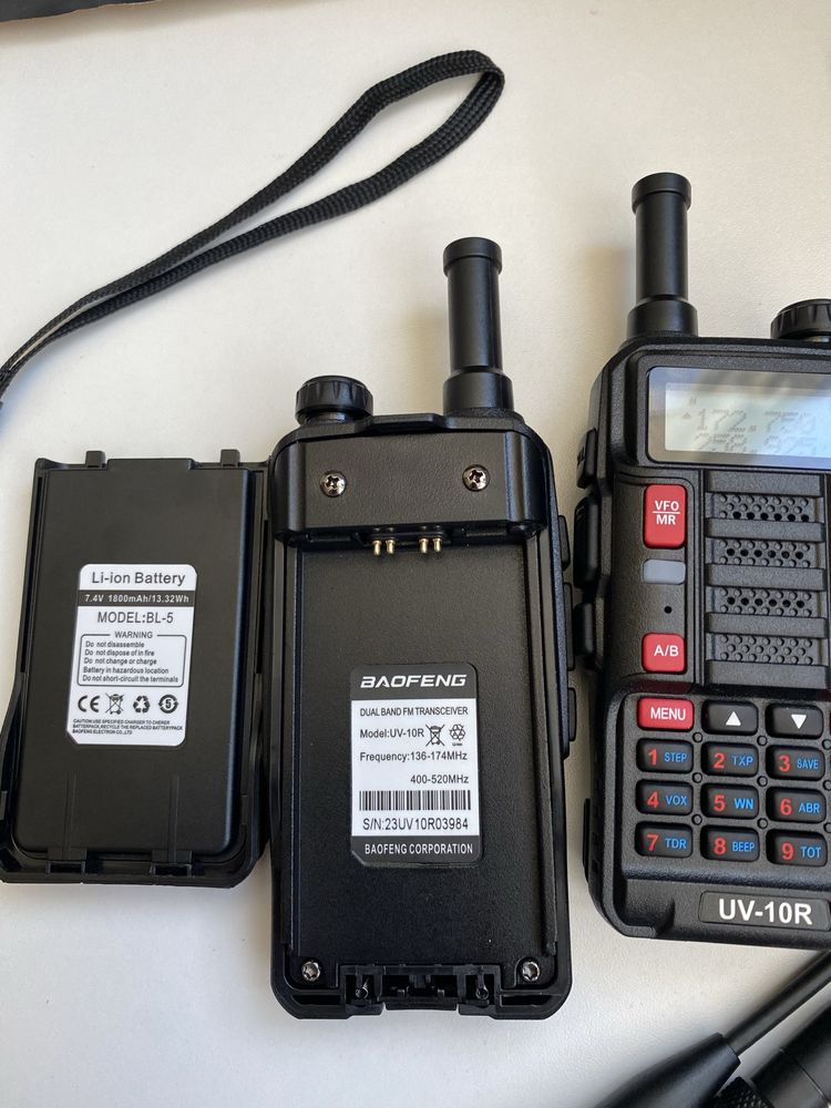 8w Рація Baofeng UV-82, Baofeng UV-10R,