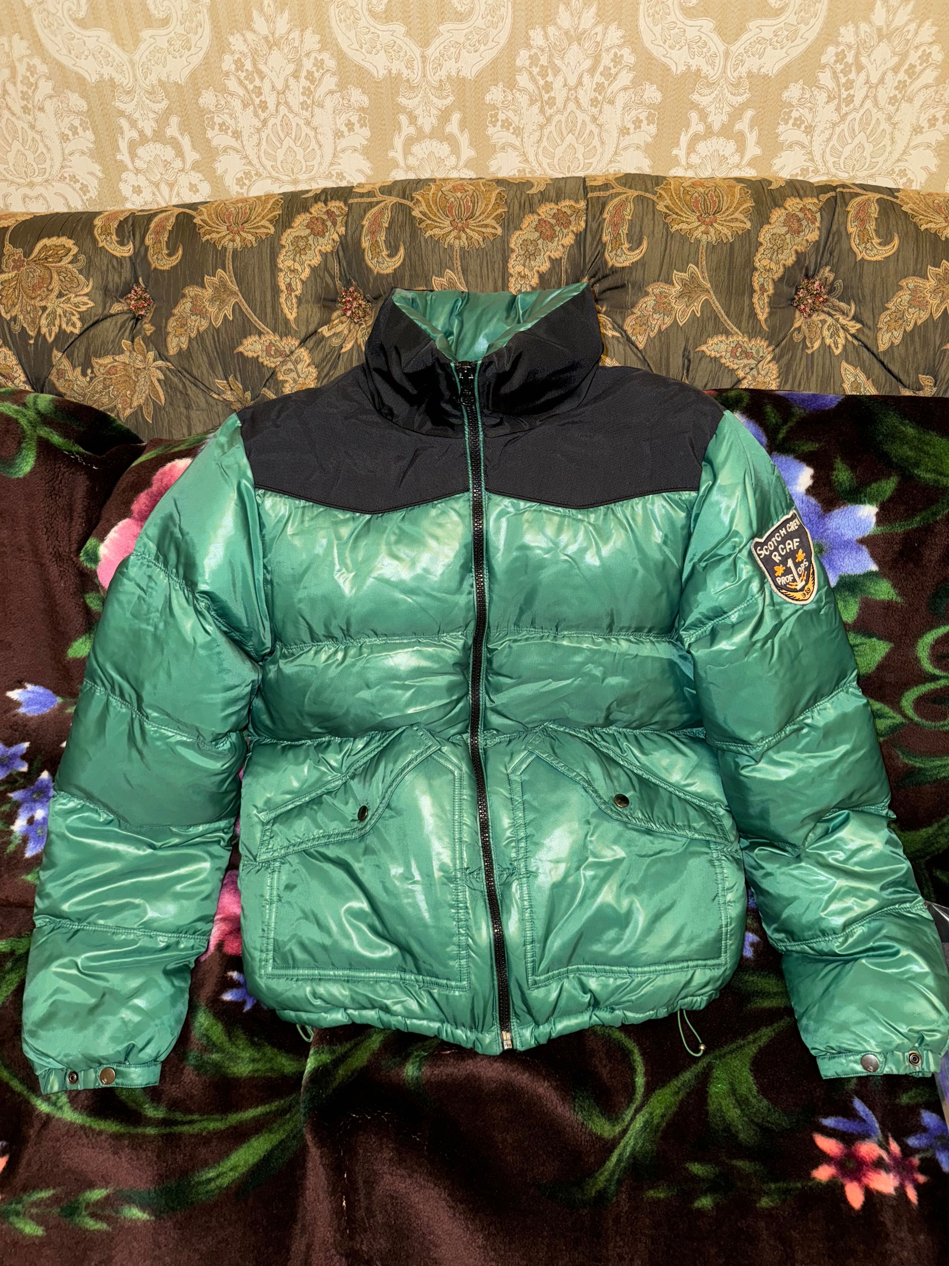 Топовый, яркий пуховик SCOTCH & SODA очень теплый и качественный